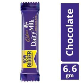 Cadbury Dairymilk Chocolate 6.6g Bar Box