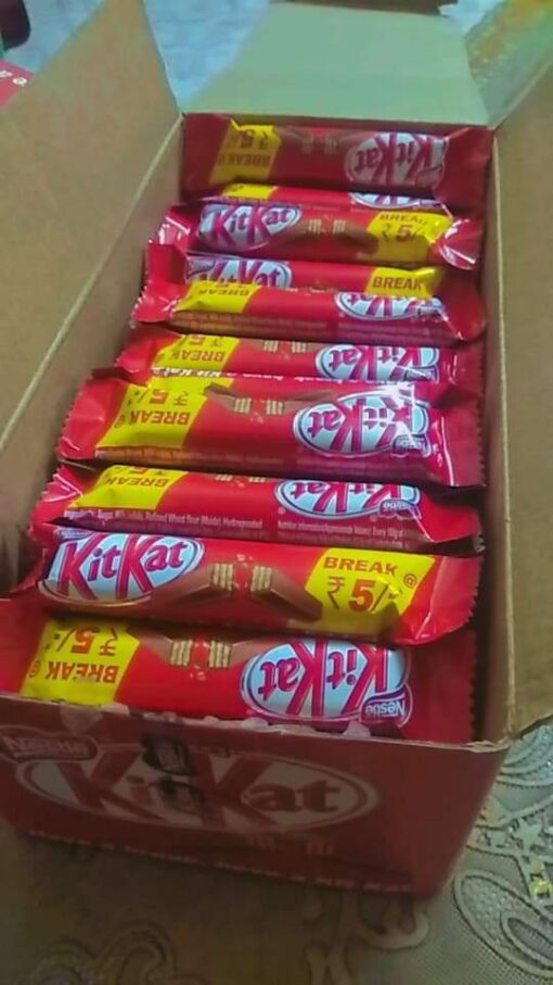 nastle kitkat box 1 finger