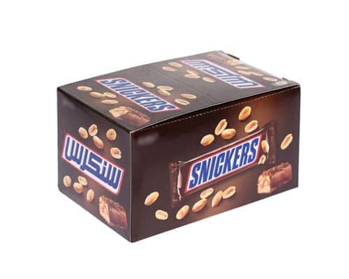 Snickers chocolate box