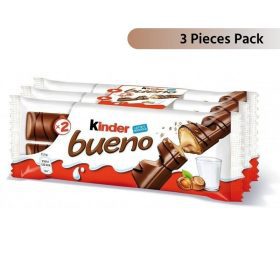 Kinder Bueno Chocolate Bars 43g (3 pieces Pack)