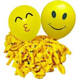 Emoji Balloon 100pcs