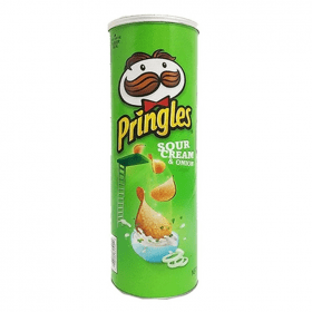 Pringles Sour Cream & Onion Chips 147g