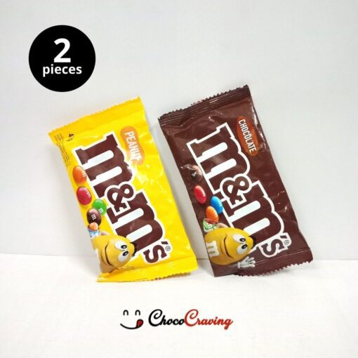 m&m chocolate combo