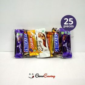 Miniature Chocolate Pack 25 Pieces