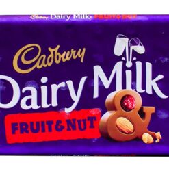 cadbury dairy milk fruit nut chocolate bar 200g