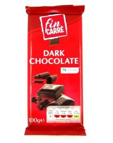 Fin Carre Dark Chocolate Bar 100g