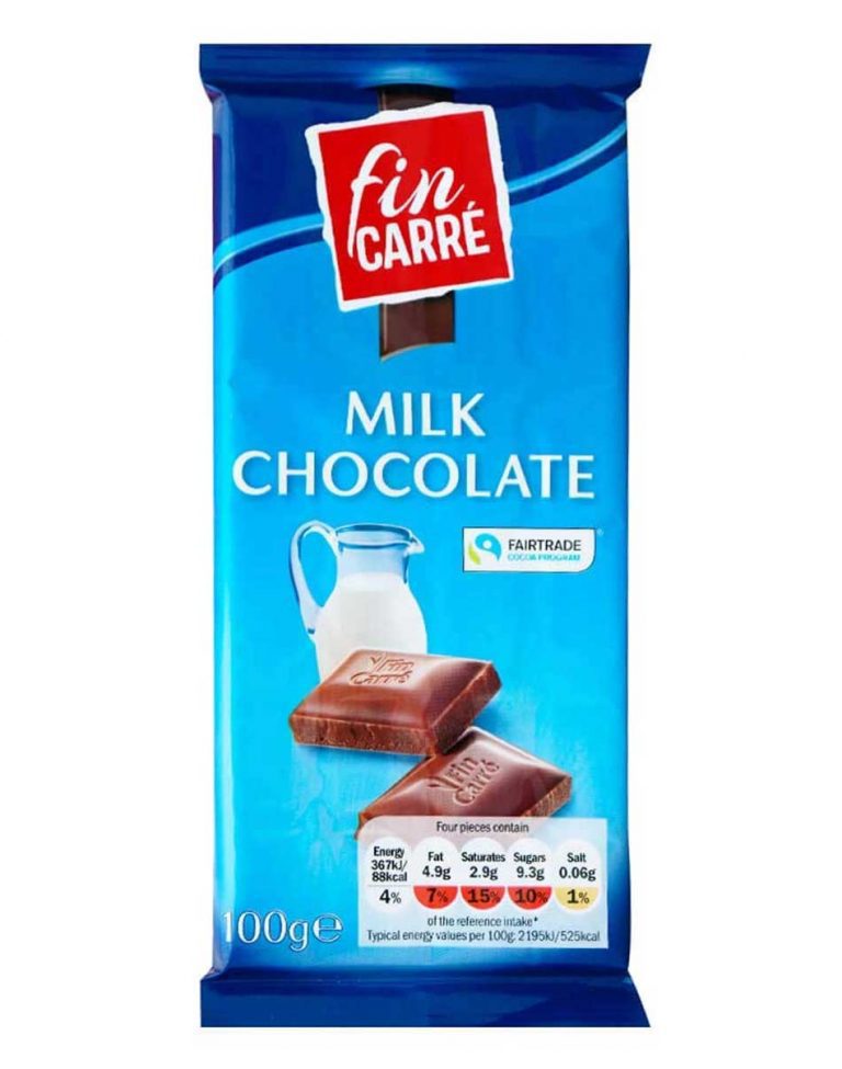 Fin Carre Milk Chocolate Bar 100g At Best Price In Bangladesh