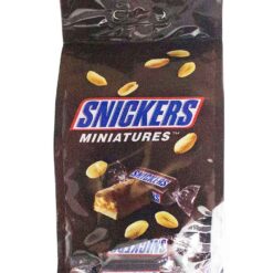 snickers miniatures chocolate bag 220g