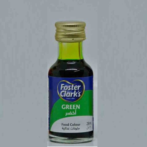 foster clark s food color green
