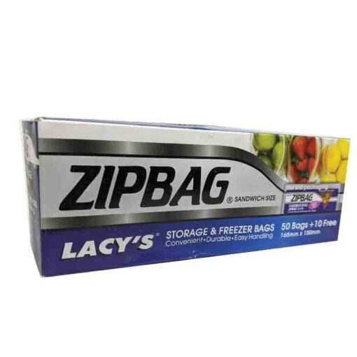 Lacy's storage and freezer Zipbag