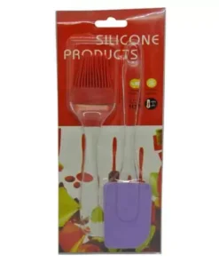 Silicone Cooking Spatula and Oil Brush