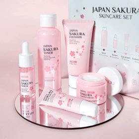 Laikuo Japan Sakura Skincare Set (5in1) (ORIGINAL)