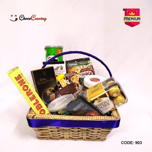 chocolate basket gift 903