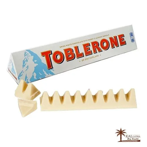 toblerone white chocolate 100g