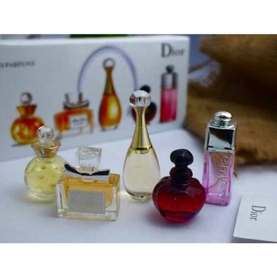 Dior perfume store set of 5