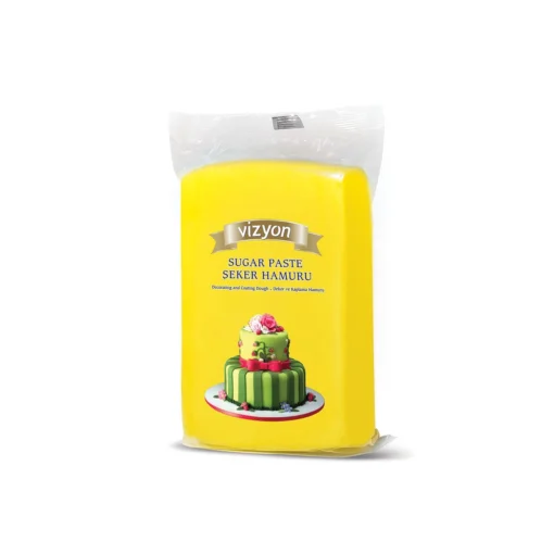 Vizyon Yellow Fondant 500gm