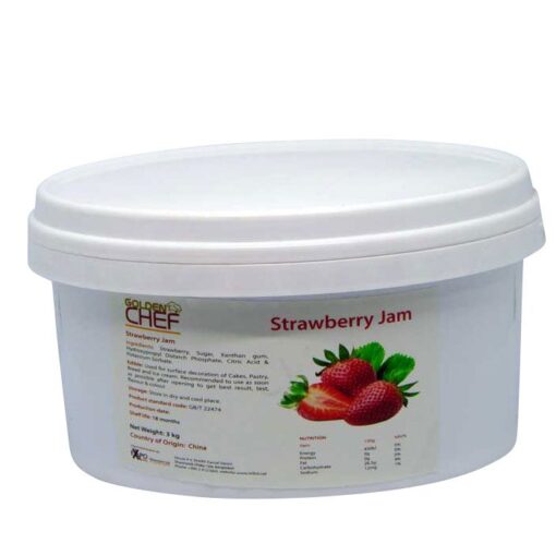 golden chef strawberry jam 3kg