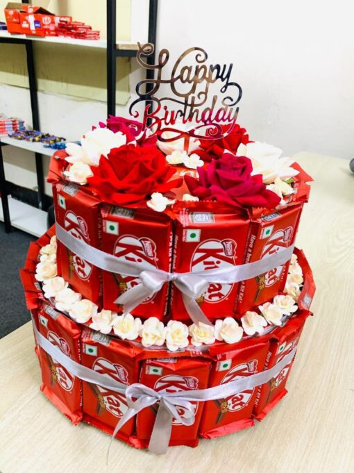 2 Tire kitkat Chocolate Gift Hamper