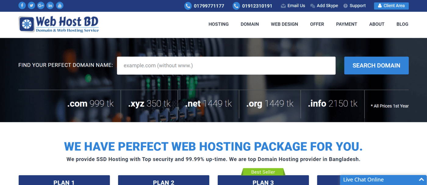 Web Host BD