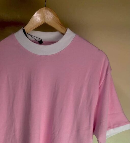 Baby Pink T Shirt for men