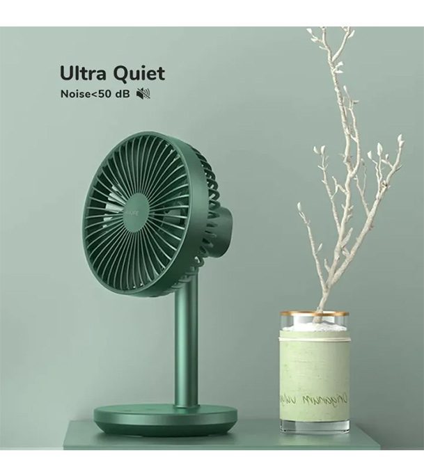 JISULIFE FA13P Rechargeable Fan (Green Color) At Best Price In Bangladesh | ChocoCraving