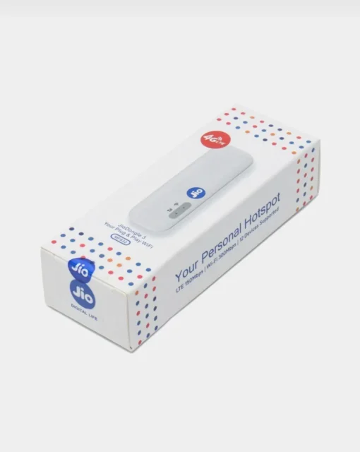 Jio Dongle 3 Plug Play 4G LTE WiFi Modem MF832 scaled