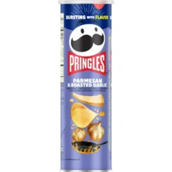 Pringles Parmesan and Roasted Garlic Crisps 158g