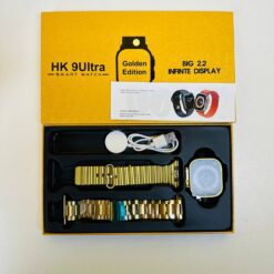 HK 9Ultra Smartwatch Golden Edition