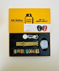 HK 9Ultra Smartwatch Golden Edition